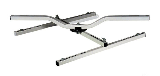 Quick-Sling QSWI3000 Swivel Flush Mount with H Bracket, 200 lb. Max Capacity, Mounts Parallel or Across Joists, 360 Degree Rotation, 32" Length, Steel