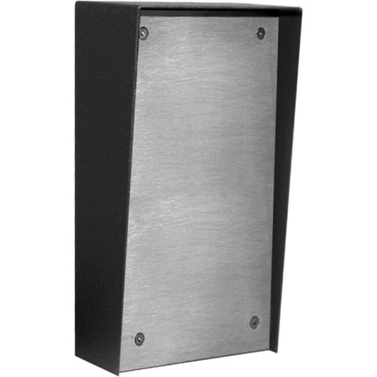Viking VE-5X10-PNL Textured Black Powder Painted Back Box For Surface Mounting Numerous Viking Products With Aluminum Panel