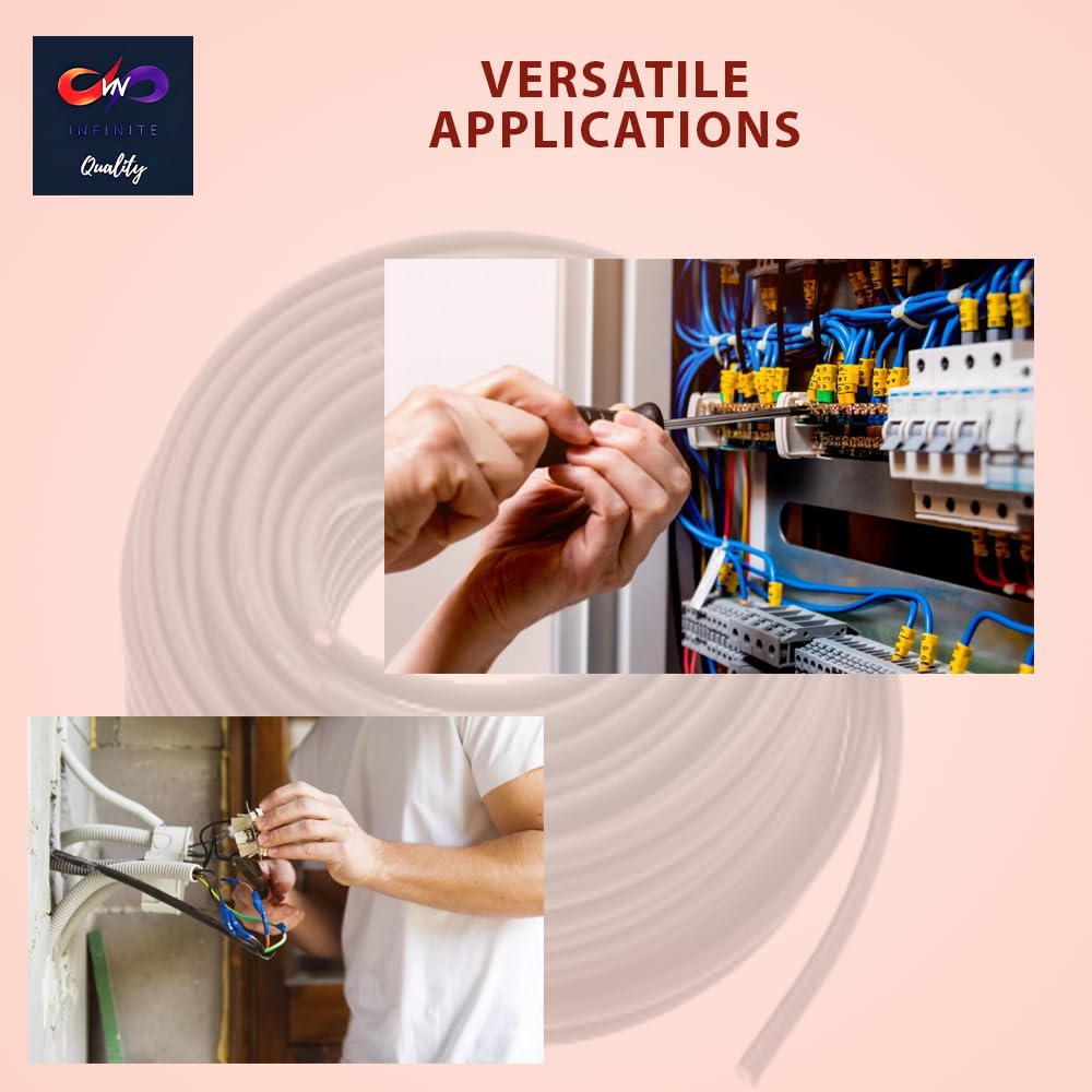 VN Infinite quality 8/2 NM-B Nonmetallic with Ground Sheathed Cable Residential Indoor Wire (50 Ft)