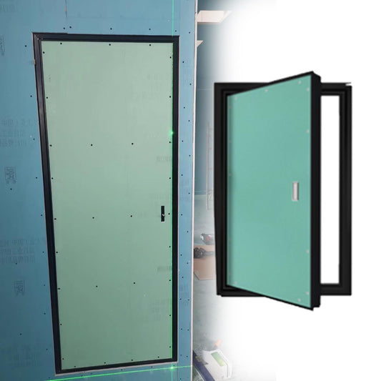 Metal Access Panel for HVAC Inspection, Commercial Door for Electrical Box and Plumbing, Ideal for Hotels and Basements, 200x300mm (8x12in) Access Cover