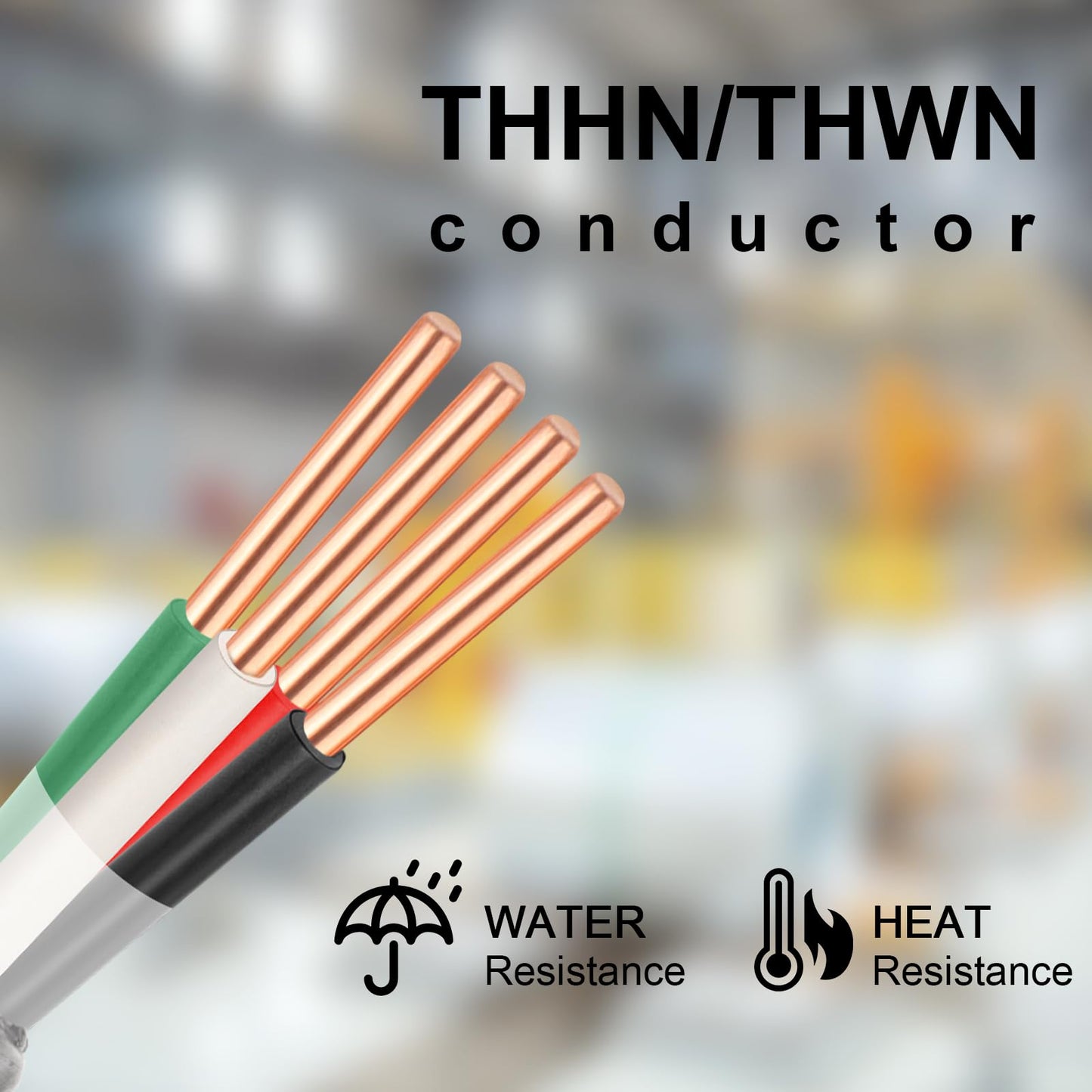 10/3 Metal Clad (MC) Cable with Ground 75ft, 10 Gauge Electric Wire with Aluminum Armor, Solid Bare Copper Conductors for Indoor Outdoor Underground Embedded Installation (10/3, 75 ft)