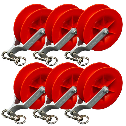 Pulling Pal - Low Voltage & Network Cable Installation Pulley. The Best Cat5e & 6, Coax, Fire Alarm, Access Control & Audio Cable Pulley for Low Voltage Wire Pulling & Safe Working – Assembled in USA