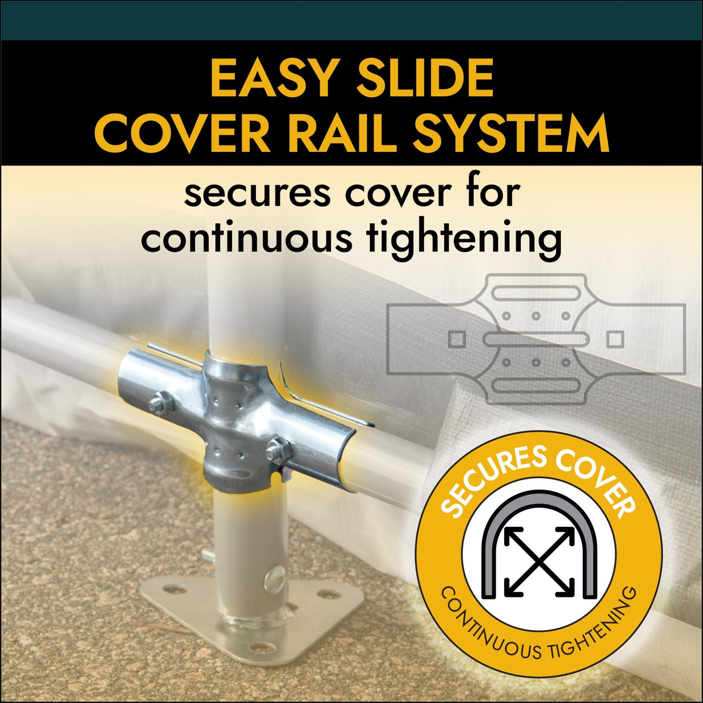 ShelterLogic 10' x 20' x 8' Peak Style Roof Instant Garage Carport Car Canopy with Steel Frame and Waterproof UV-Treated Cover, Sandstone