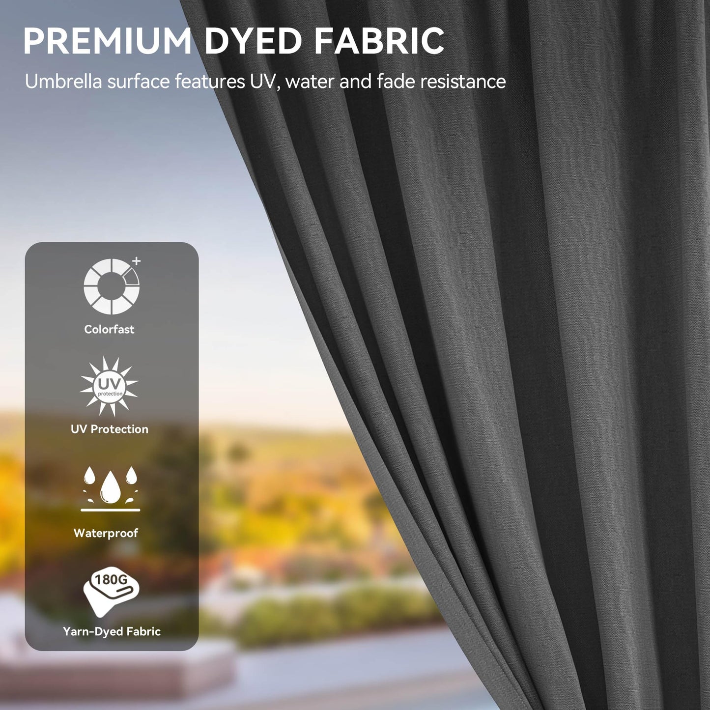 YITAHOME 12X18FT Metal Hardtop Gazebo Double Roof Canopy Galvanized Iron Aluminum Garden Gazebo Curtains Netting for Patios Backyards Decks Lawns